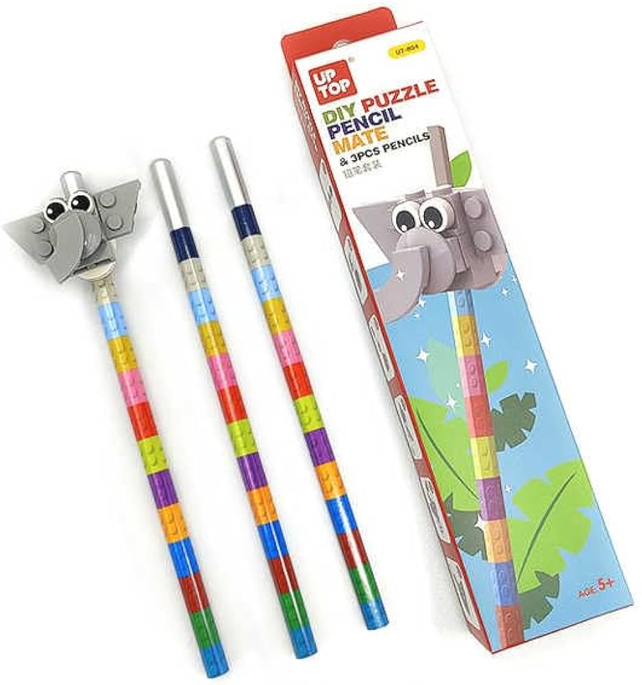 DIY Puzzle Pencil Set