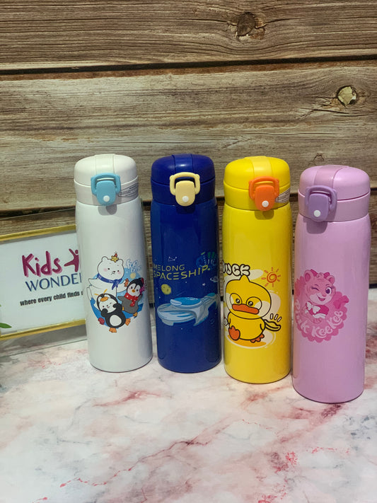 Cute Print Steel Bottle