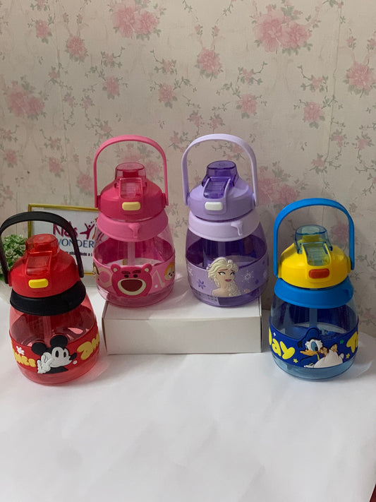 Cartoon Print Water Bottle (1000ml)